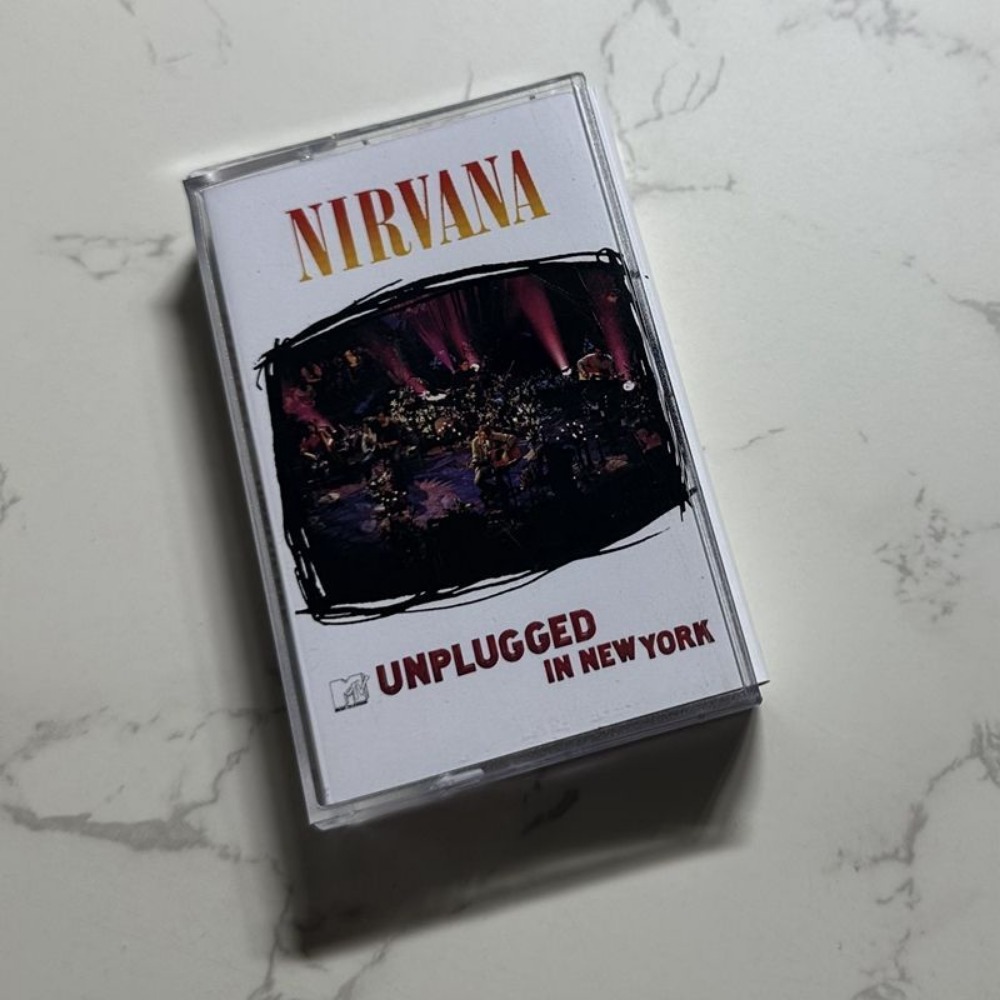 Live Rock - Nowa, zapieczętowana kaseta magnetofonowa Nirvana MTV