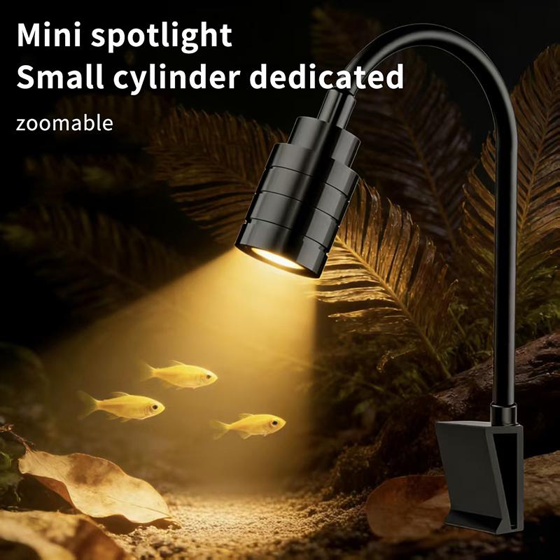 Aquarium Marine Lights - Reflektor akwariowy 3W do akwariów południowoamerykańskich,