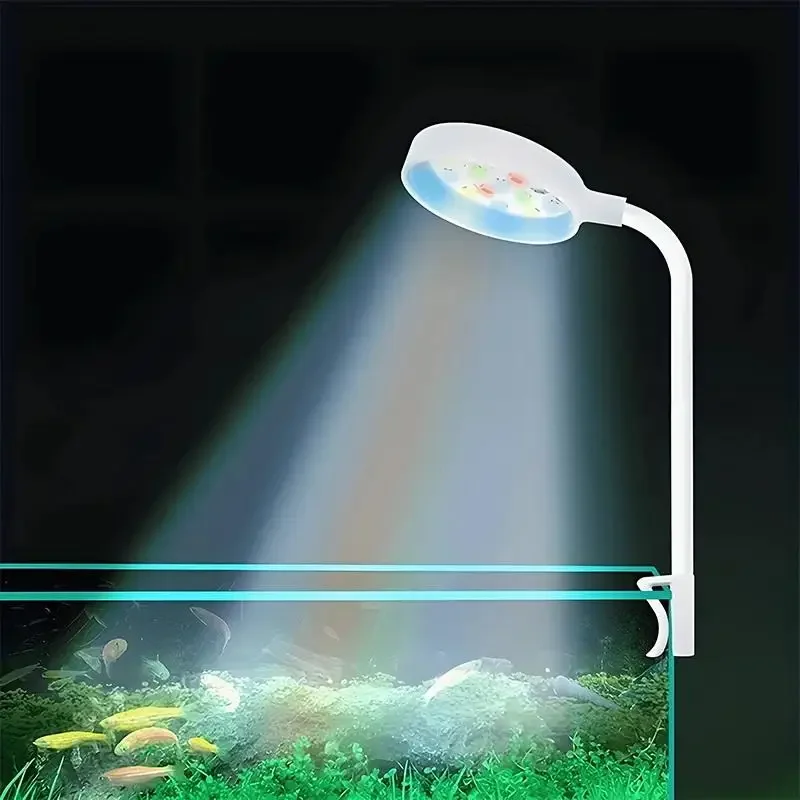 Aquarium Marine Lights - Lampa akwariowa z adapterem LED, lampka