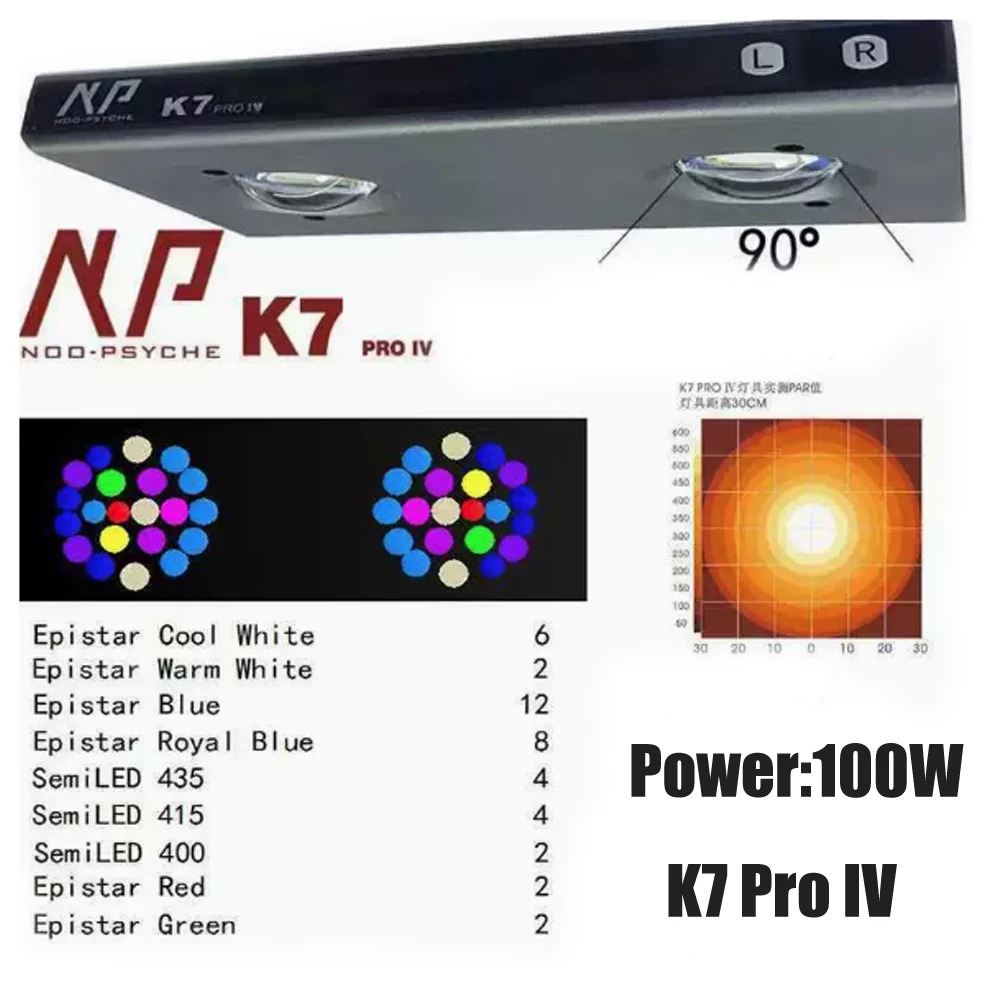 Saltwater Tank - Noopsyche NP K7Pro IV 100W Aplikacja