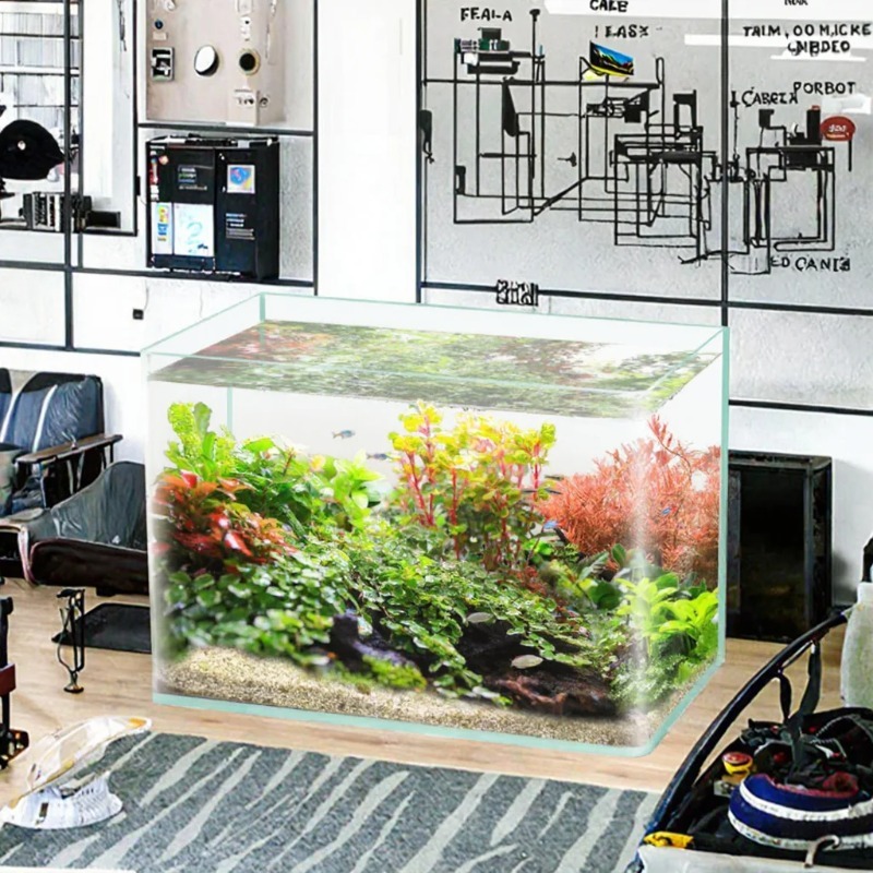 Akwarium biurkowe w pudełku, u – Saltwater Tank recenzja i cena