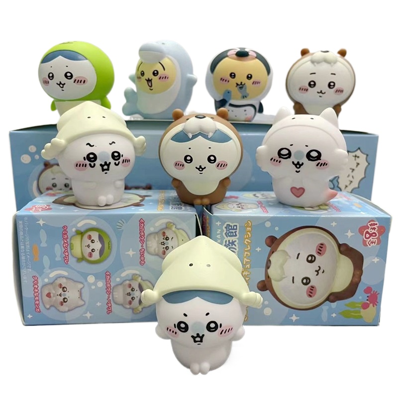 8 sztuk/pudełko Kawaii Chiikaw – Marine Aquarium recenzja i cena