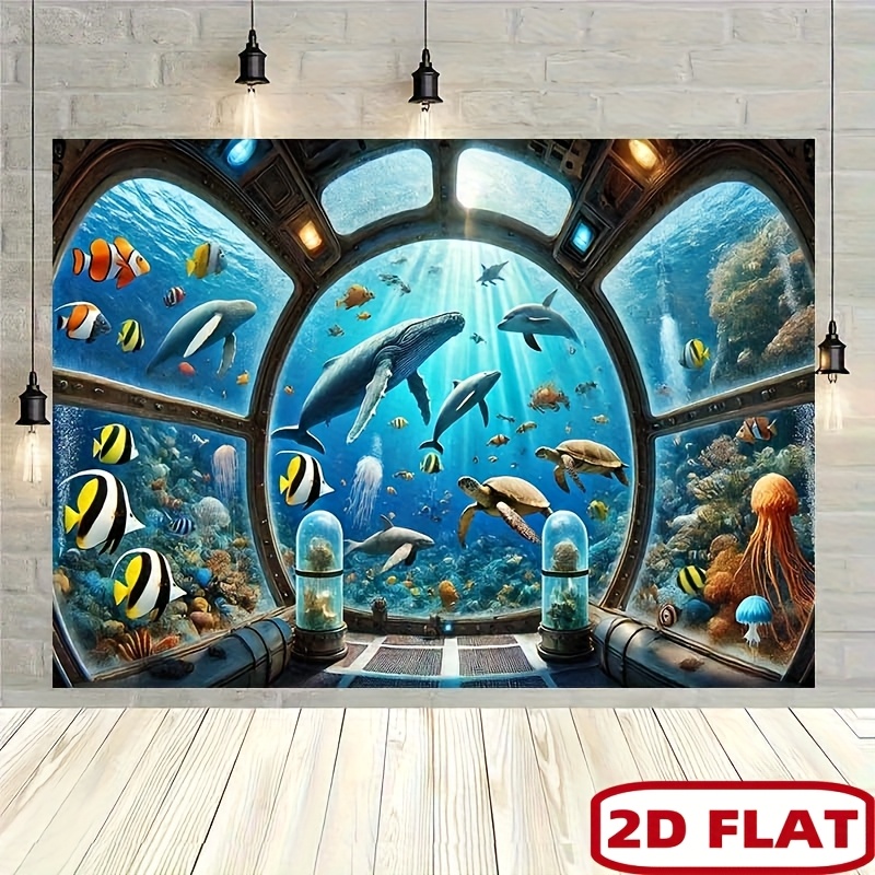 Podwodne okno łodzi podwodnej, – Ocean Aquarium recenzja i cena