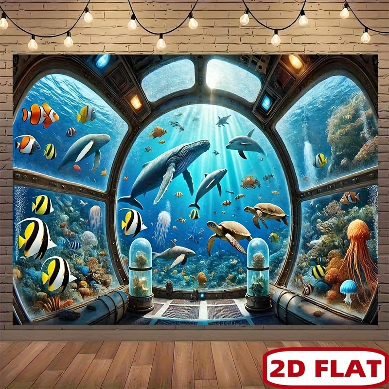 Podwodne okno łodzi podwodnej, – Ocean Aquarium recenzja i cena