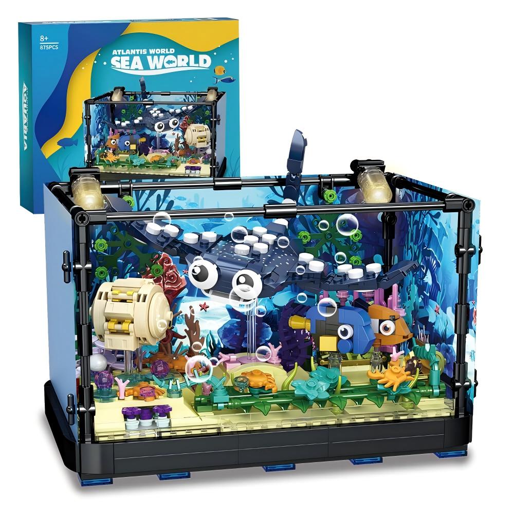 Zestaw do budowy akwarium - za – Marine Aquarium Cube recenzja i cena