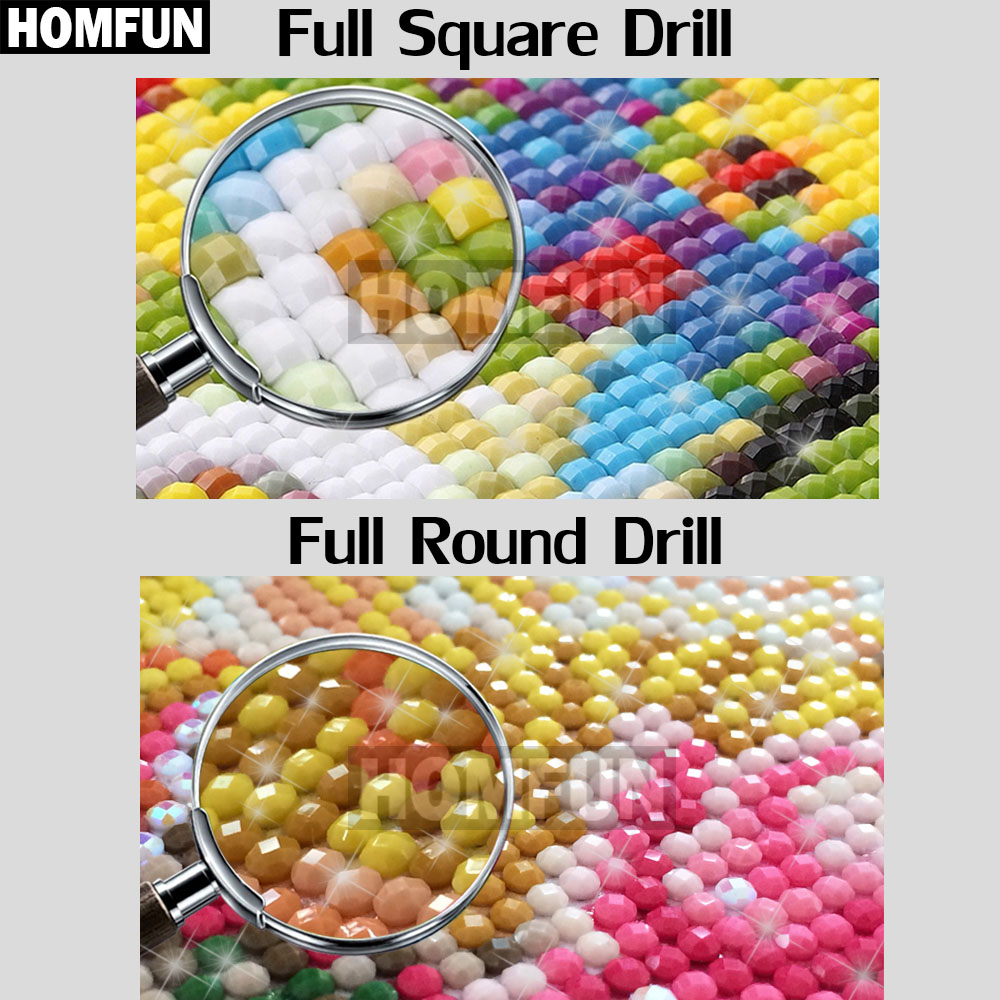 HOMFUN Full Square/Round Drill – Marine Coral recenzja i cena