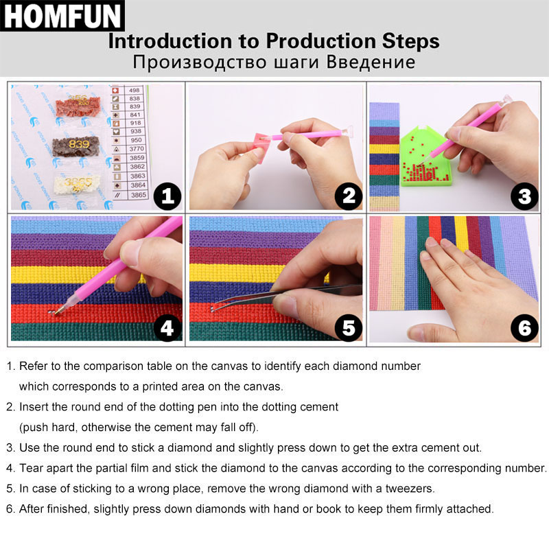 HOMFUN Full Square/Round Drill – Marine Coral recenzja i cena