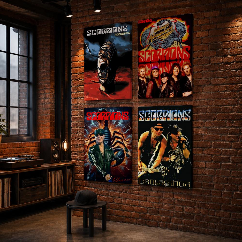 S-Scorpions – obraz na drewnia – Live Rock recenzja i cena