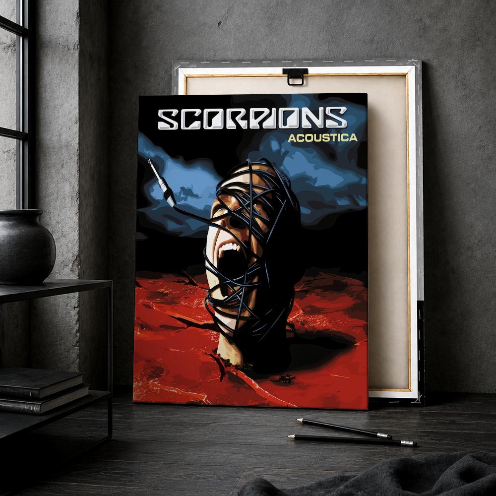 S-Scorpions – obraz na drewnia – Live Rock recenzja i cena