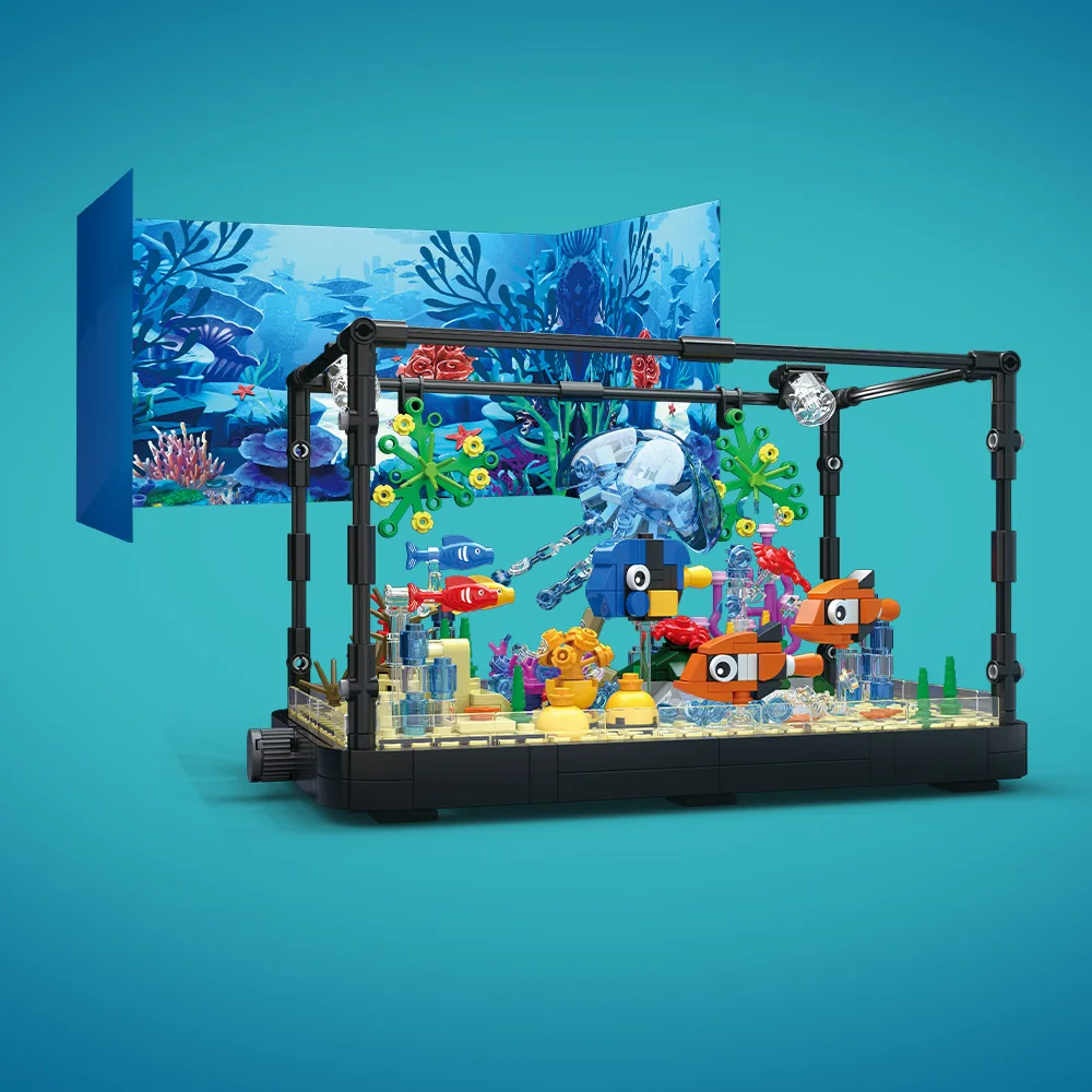Zestaw klocków do budowy akwar – Marine Aquarium recenzja i cena