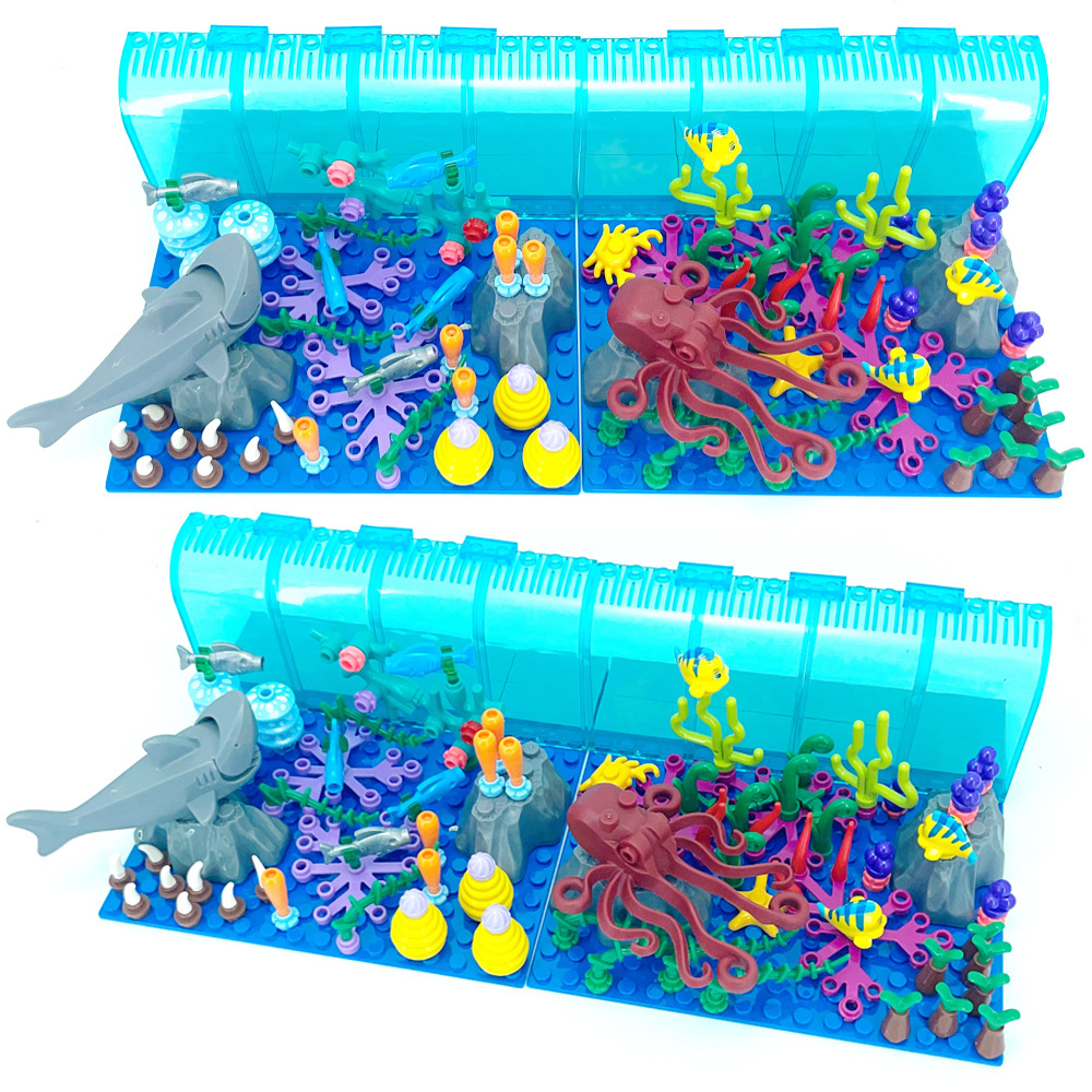 Kompatybilny z klockami LEGO A – Aquarium Marine World recenzja i cena