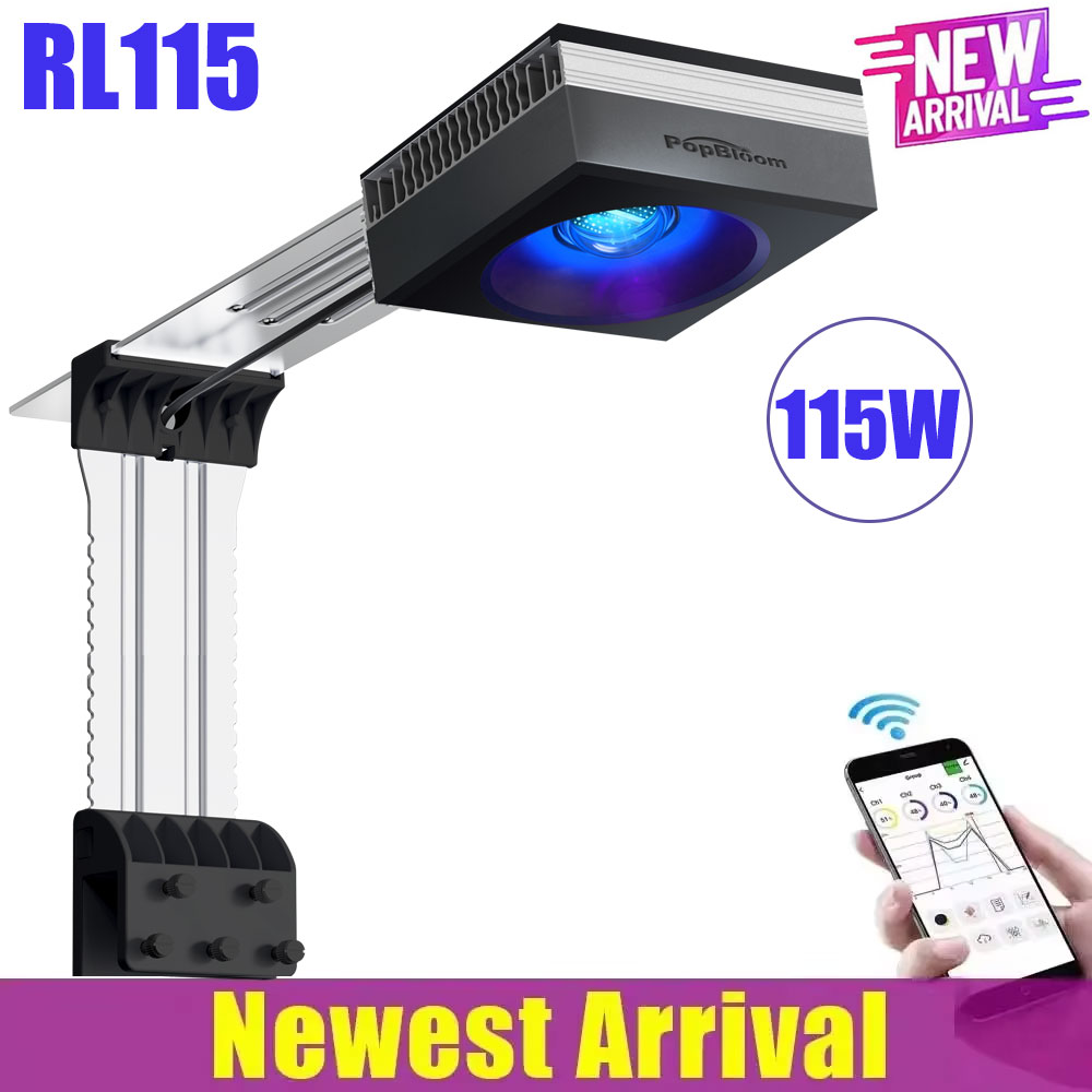 PopBloom WiFi Aquarium LED Lig – Reef Lighting recenzja i cena