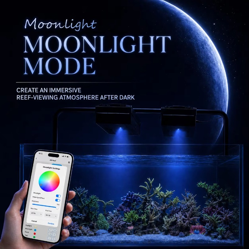 AIPAI A8 III Seria A8SE/A8 Pro – Marine Aquarium recenzja i cena