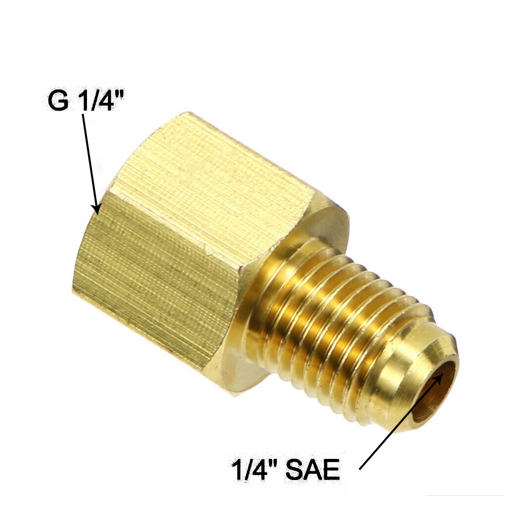 1 Adapter pc 1/4 